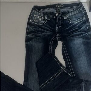 Dark blue new jeans never worn